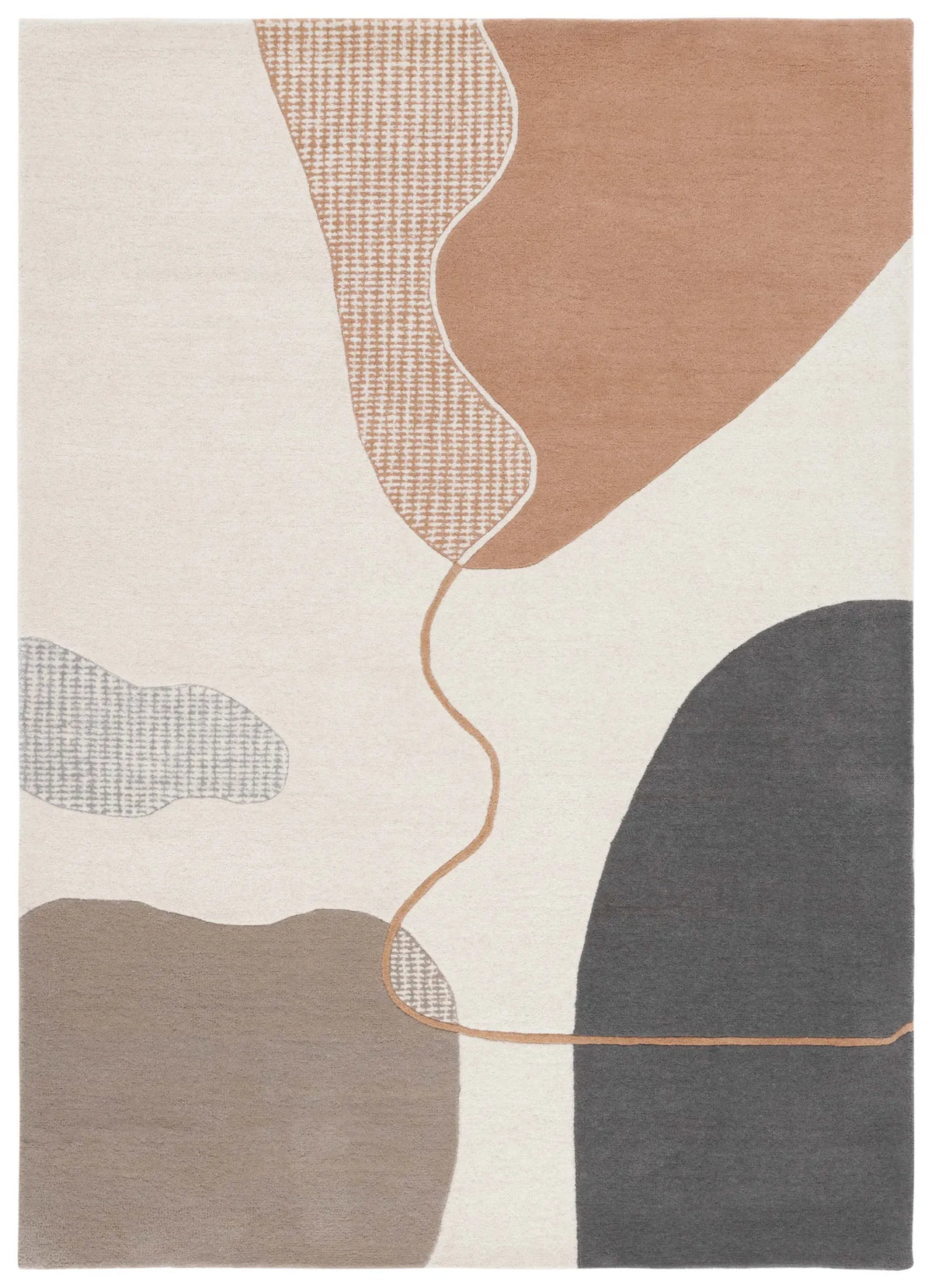 Safavieh Rodeo Drive 5'-0" x 8'-0" Rug in Ivory / Grey