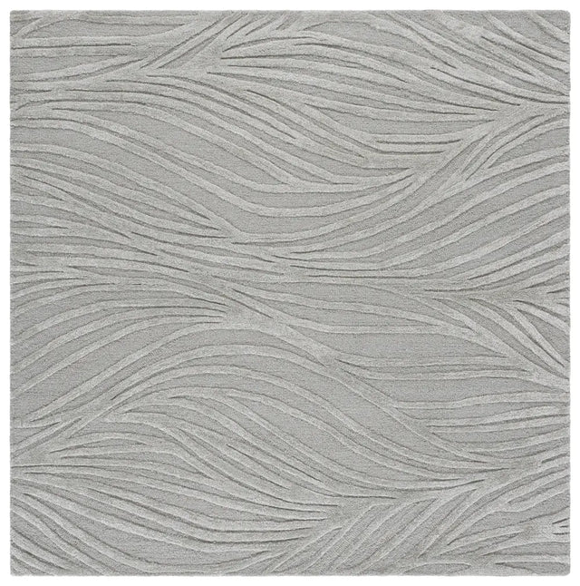 Safavieh Glamour 6'-0" x 6'-0" Rug in Light Grey / Ivory