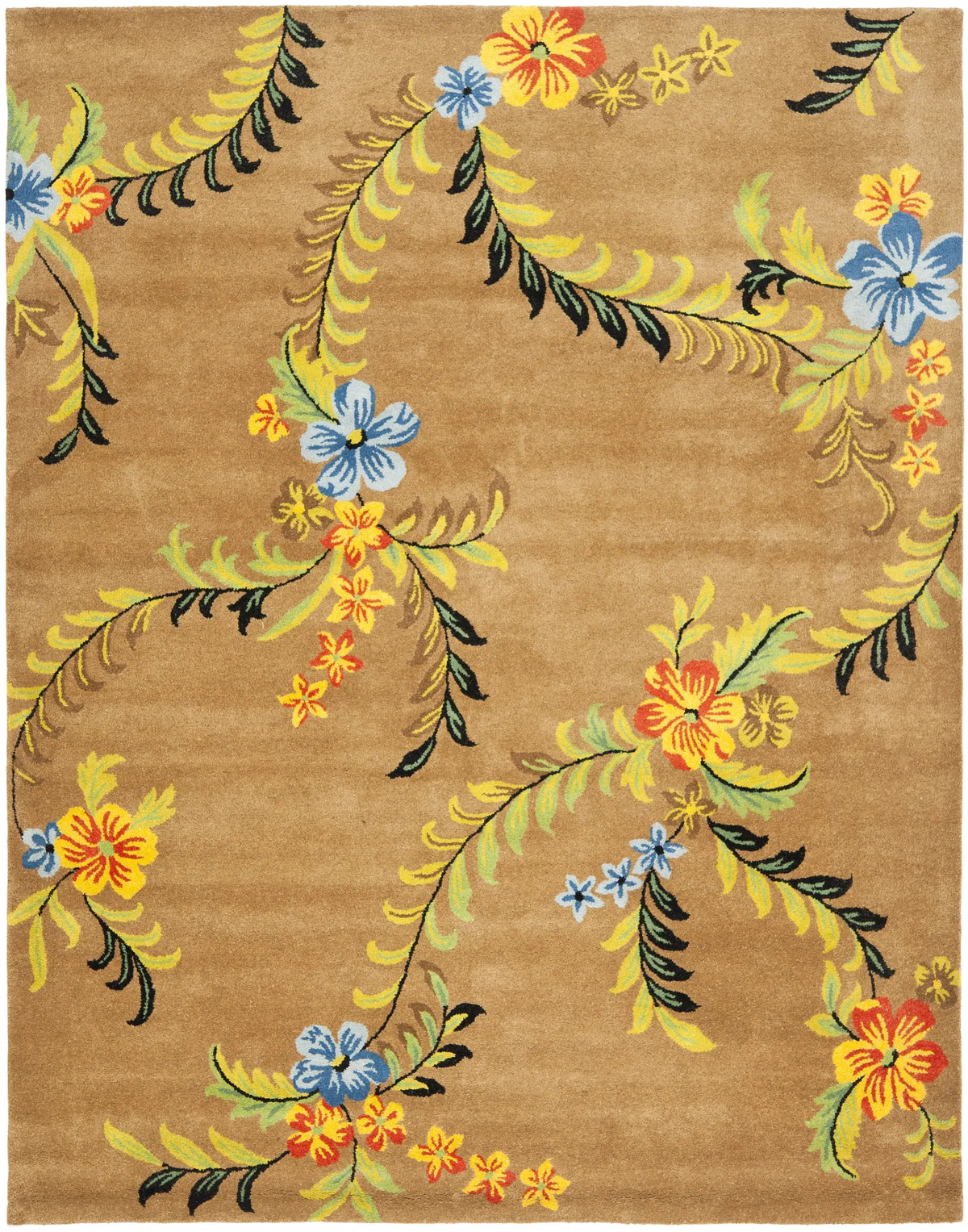 Safavieh Soho 9'-6" x 13'-6" Rug in Brown / Multi