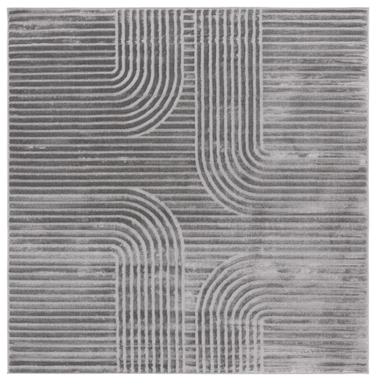 Safavieh Saylor 100 6'-3" x 6'-3" Rug in Grey