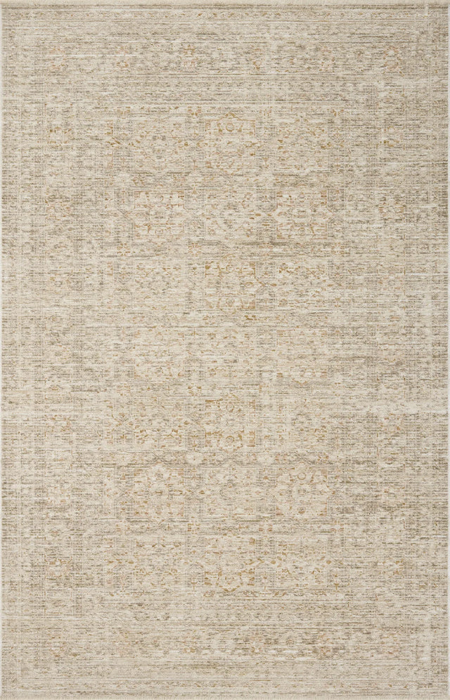 Loloi Elora ELR-03 Traditional Power Loomed Natural, Terracotta Rug - main flat