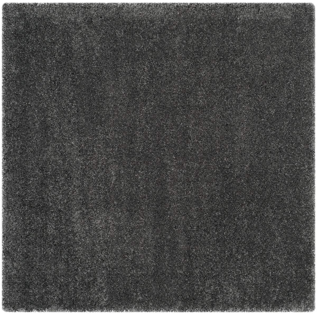Safavieh Santa Monica Shag 6'-7" x 6'-7" Rug in Dark Grey