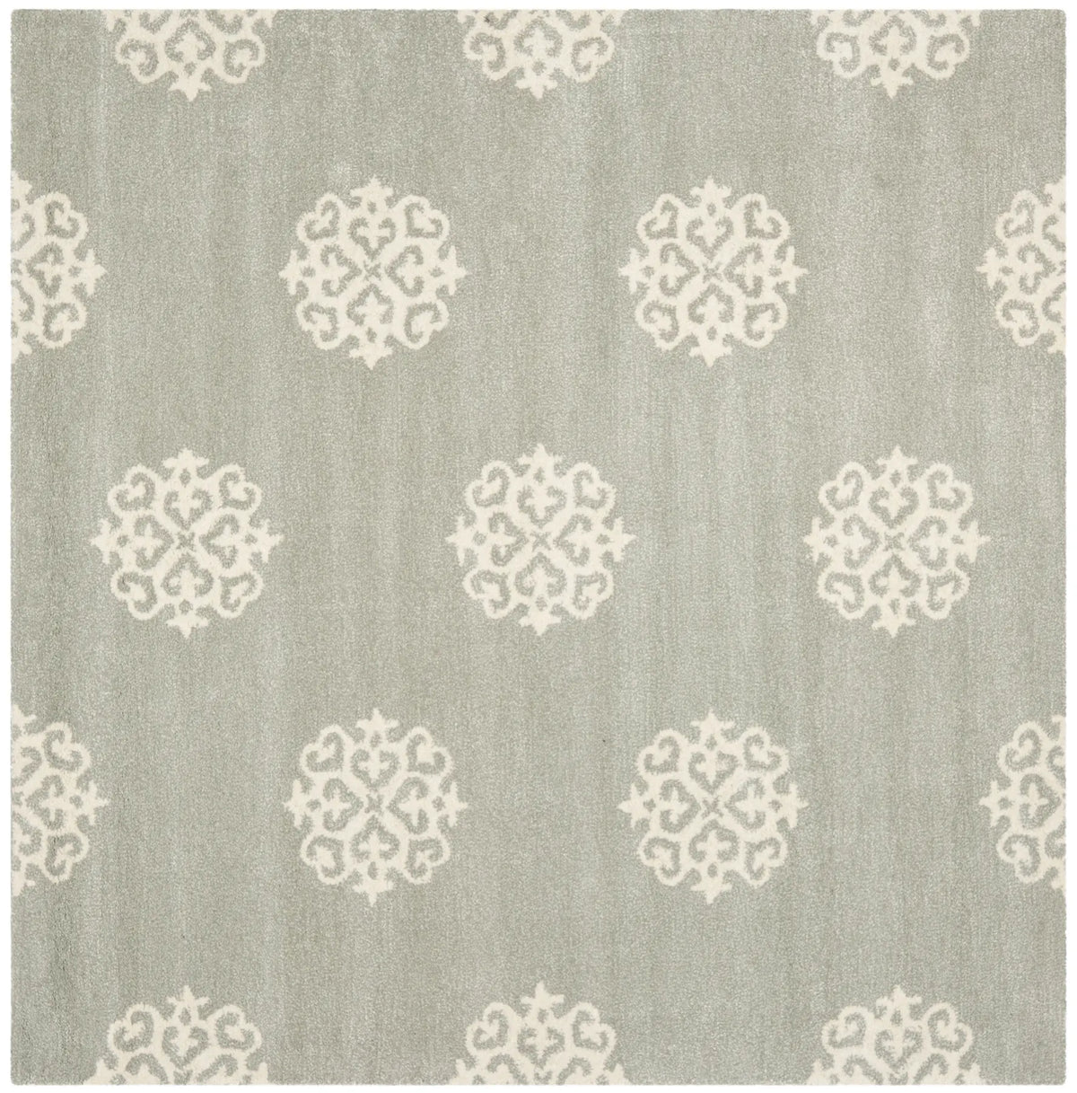 Safavieh Soho 6'-0" x 6'-0" Rug in Grey / Ivory