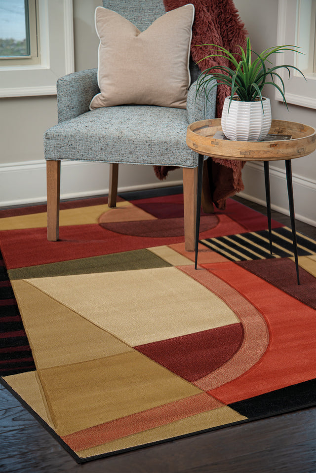 United Weavers Contours Urban Angles Green (510-20745) Rugs