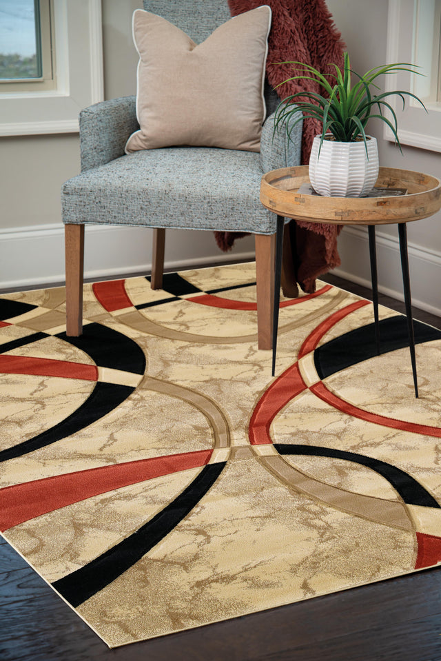 United Weavers Contours La Chic Cream (510-21390) Rugs