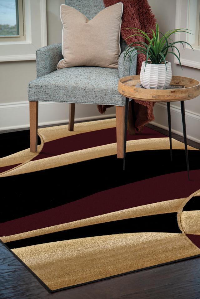 United Weavers Contours Avalon Burgundy (510-22834) Rugs