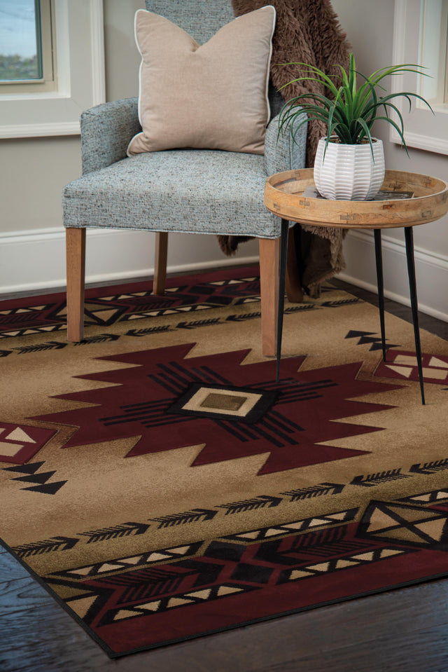 United Weavers Contours Flagstaff Burgundy (510-27034) Rugs