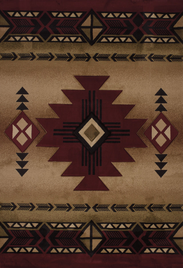 United Weavers Contours Flagstaff Burgundy (510-27034) Rugs