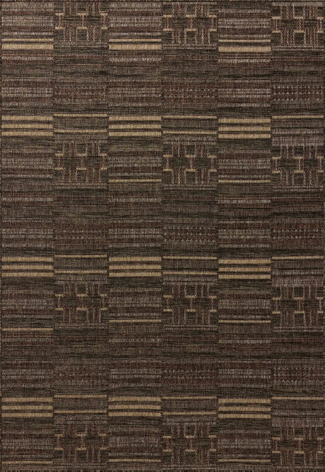 Loloi Birch BIR-01 Spice / Tobacco Rug - main flat