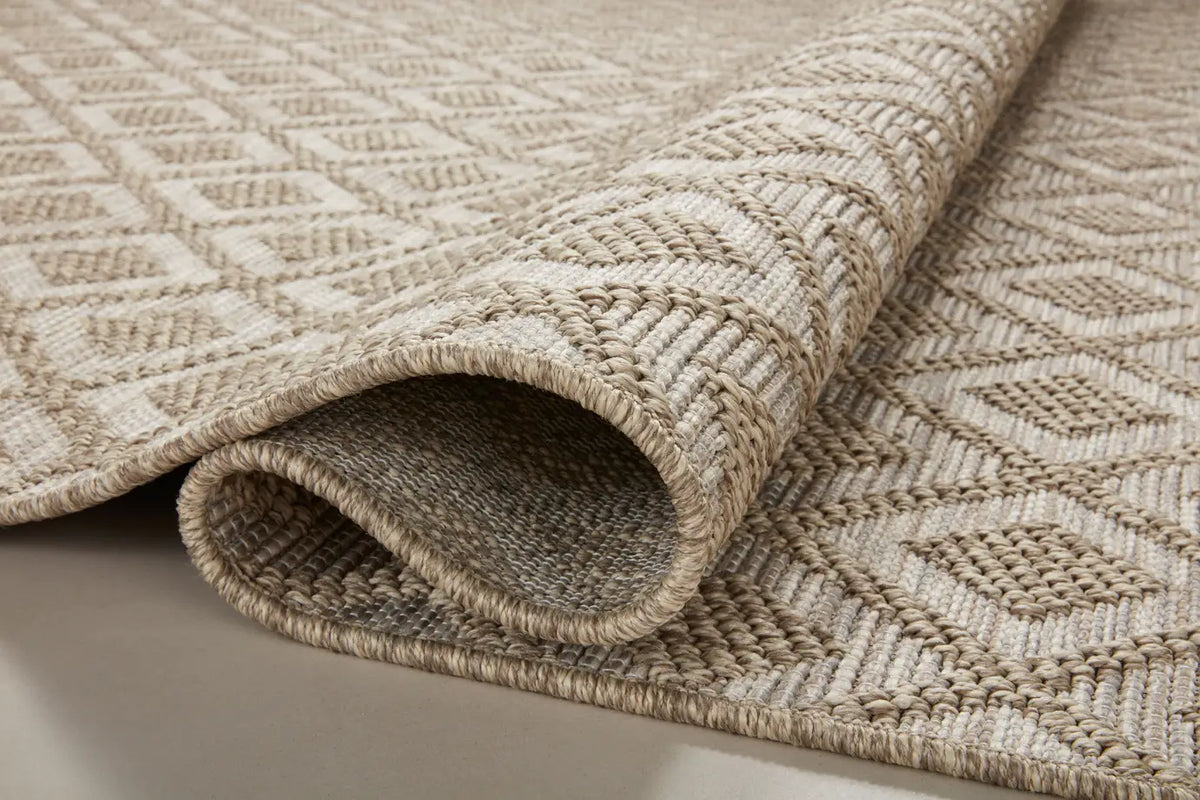 Loloi Dawn Daw-07 Natural Rug - pile height