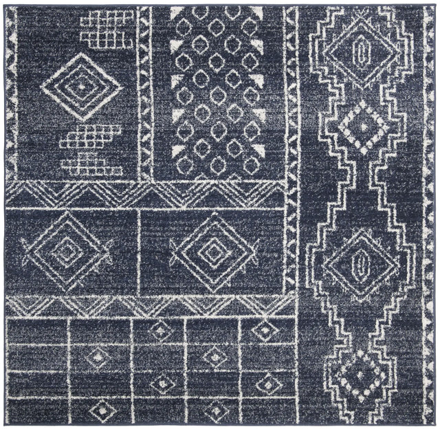 Safavieh Adirondack 6'-0" x 6'-0" Rug in Navy / Silver