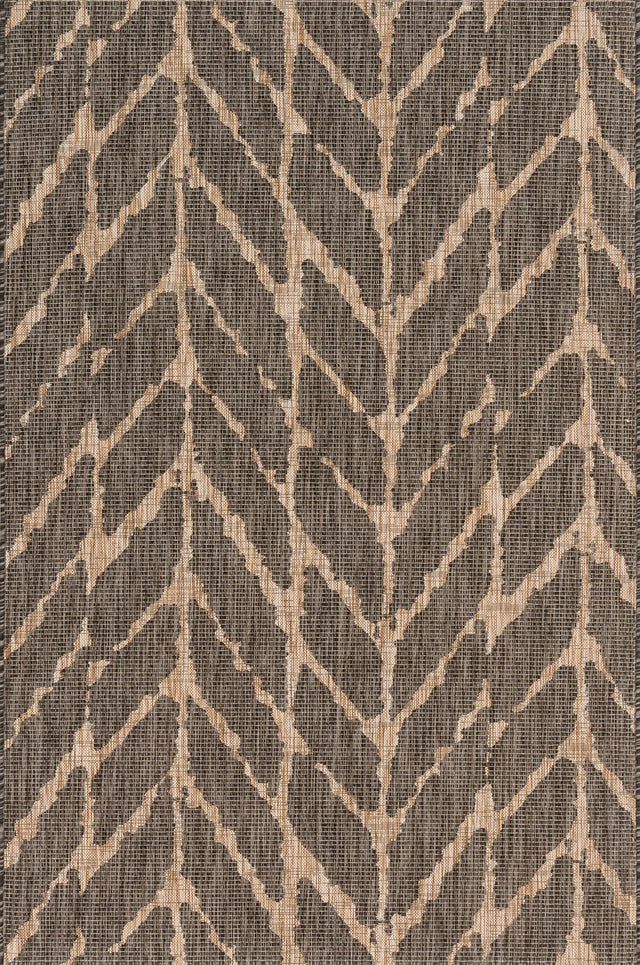 Loloi Isle Ie-02 Charcoal / Mocha Rugs - main flat