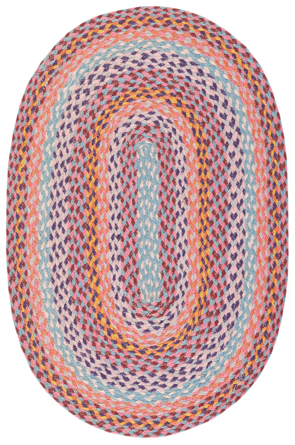 Safavieh Cape Cod 3'-0" x 5'-0" Rug in Pink / Blue