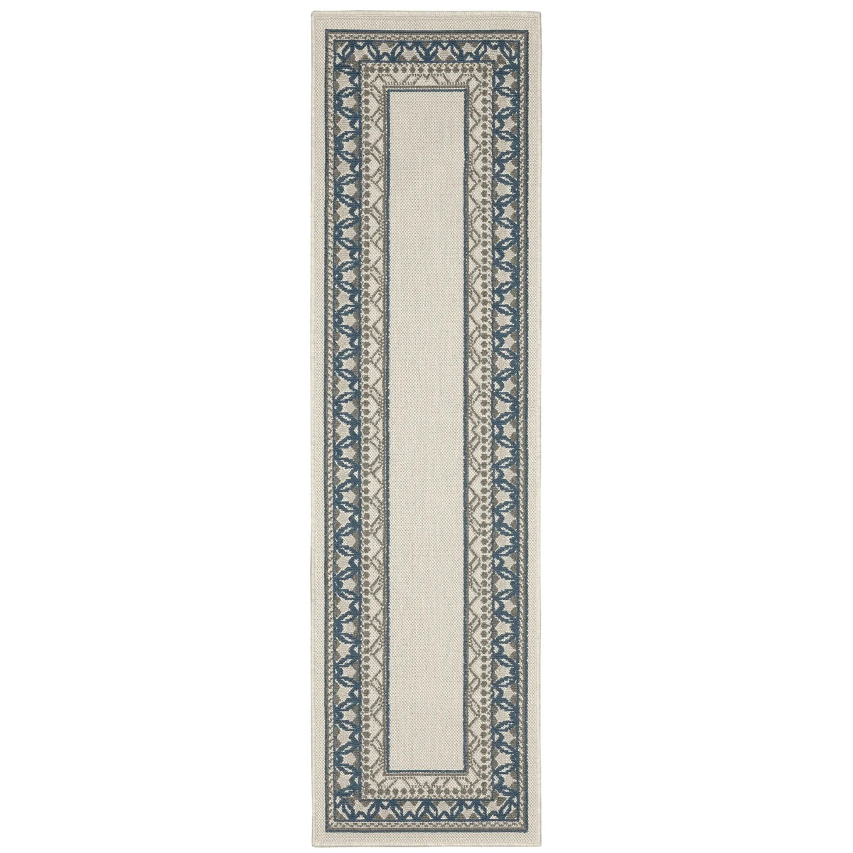 Oriental Weavers Torrey 8020W Beige/ Blue Rug - runner