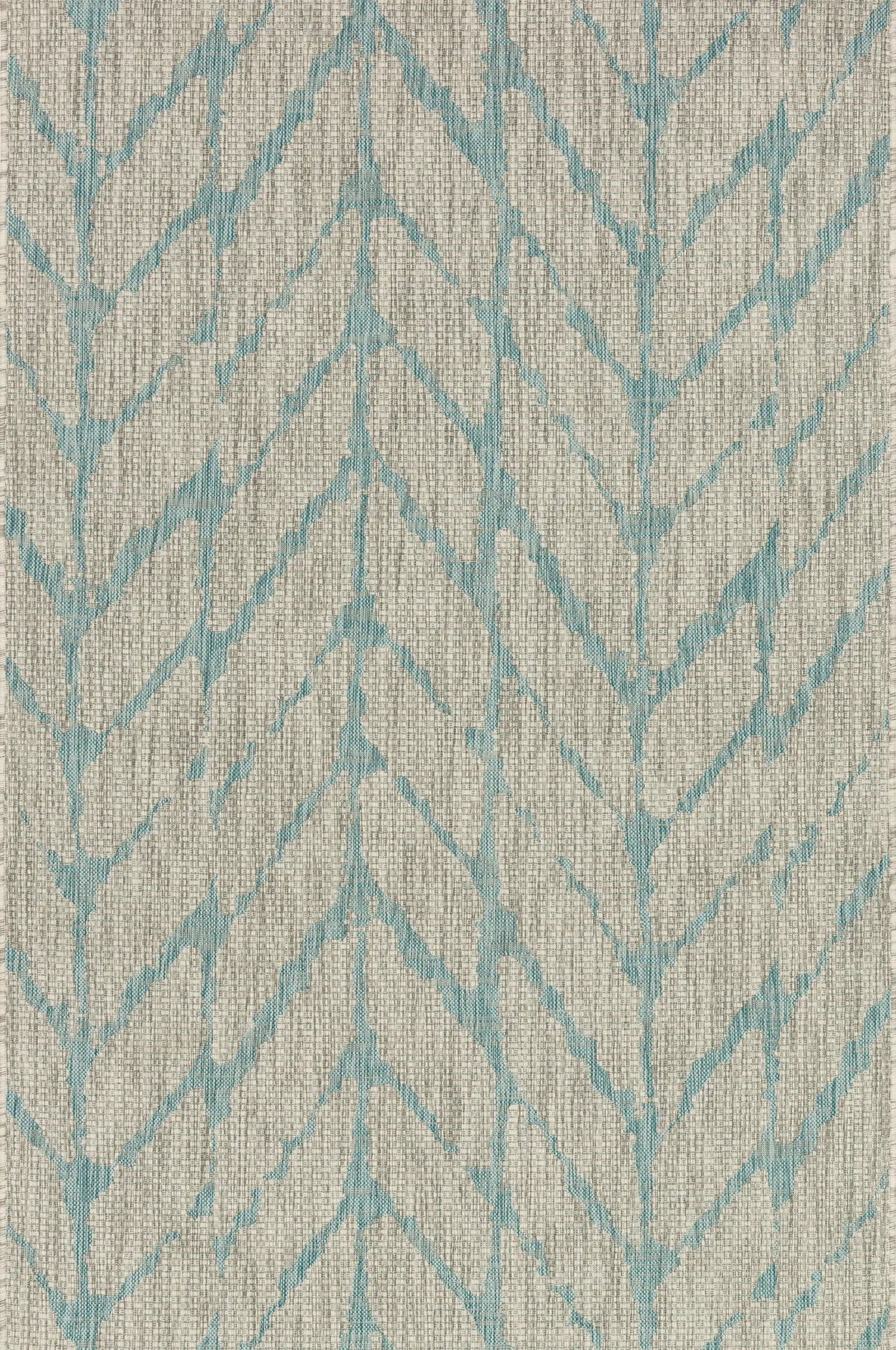 Loloi Isle Ie-02 Mist / Aqua Rugs - main flat