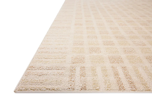 Chris Loves Julia x Loloi Calvin CLV-03 Bone / Natural Rug - rug corner