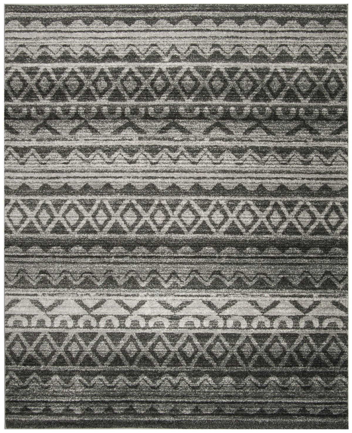 Safavieh Adirondack 10'-0" x 14'-0" Rug in Ivory / Charcoal