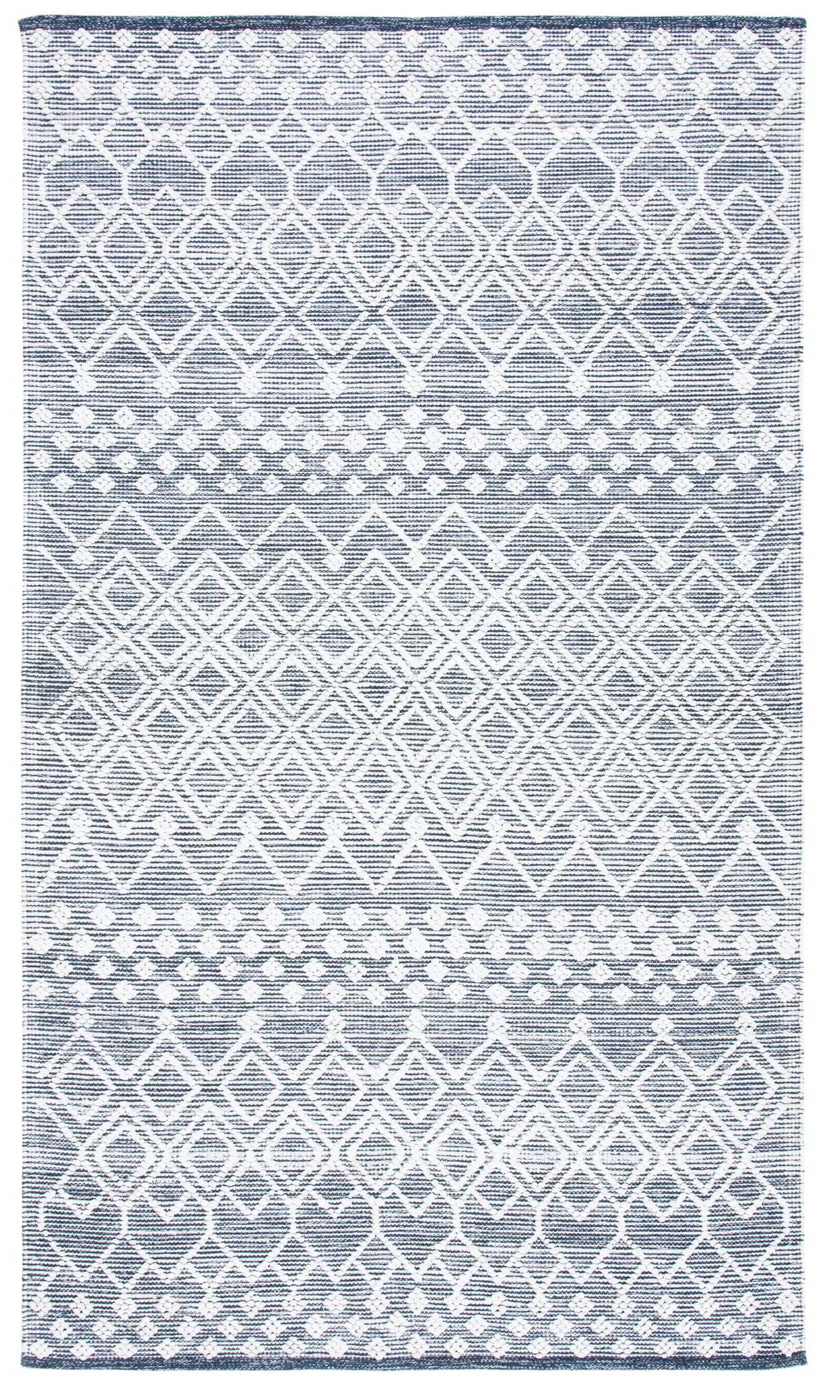 Safavieh Natura 4'-0" x 6'-0" Rug in Charcoal / Ivory