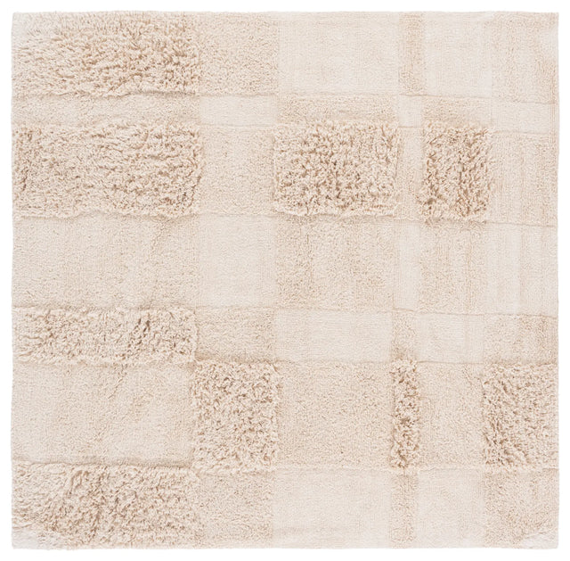 Safavieh Easy Care 6'-0" x 6'-0" Rug in Ivory
