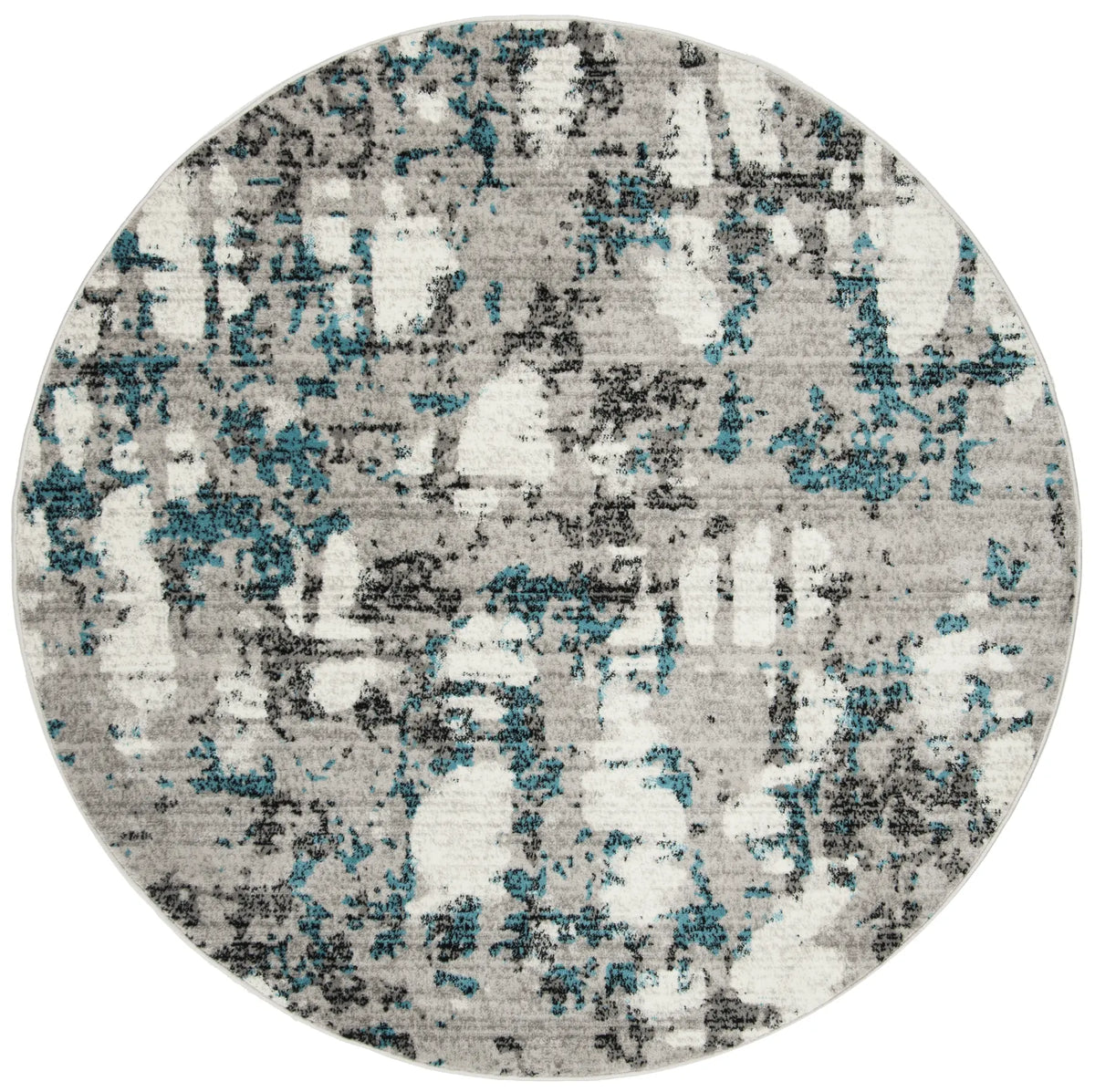 Safavieh Skyler 6'-7" x 6'-7" Rug in Grey / Blue