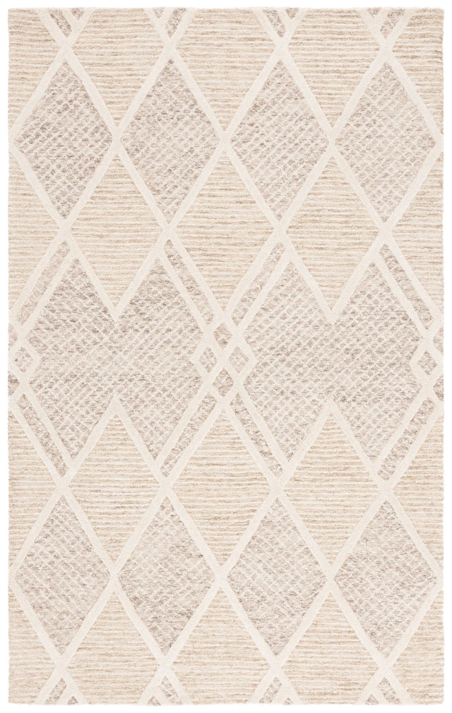 Safavieh Ebony 4'-0" x 6'-0" Rug in Beige / Ivory