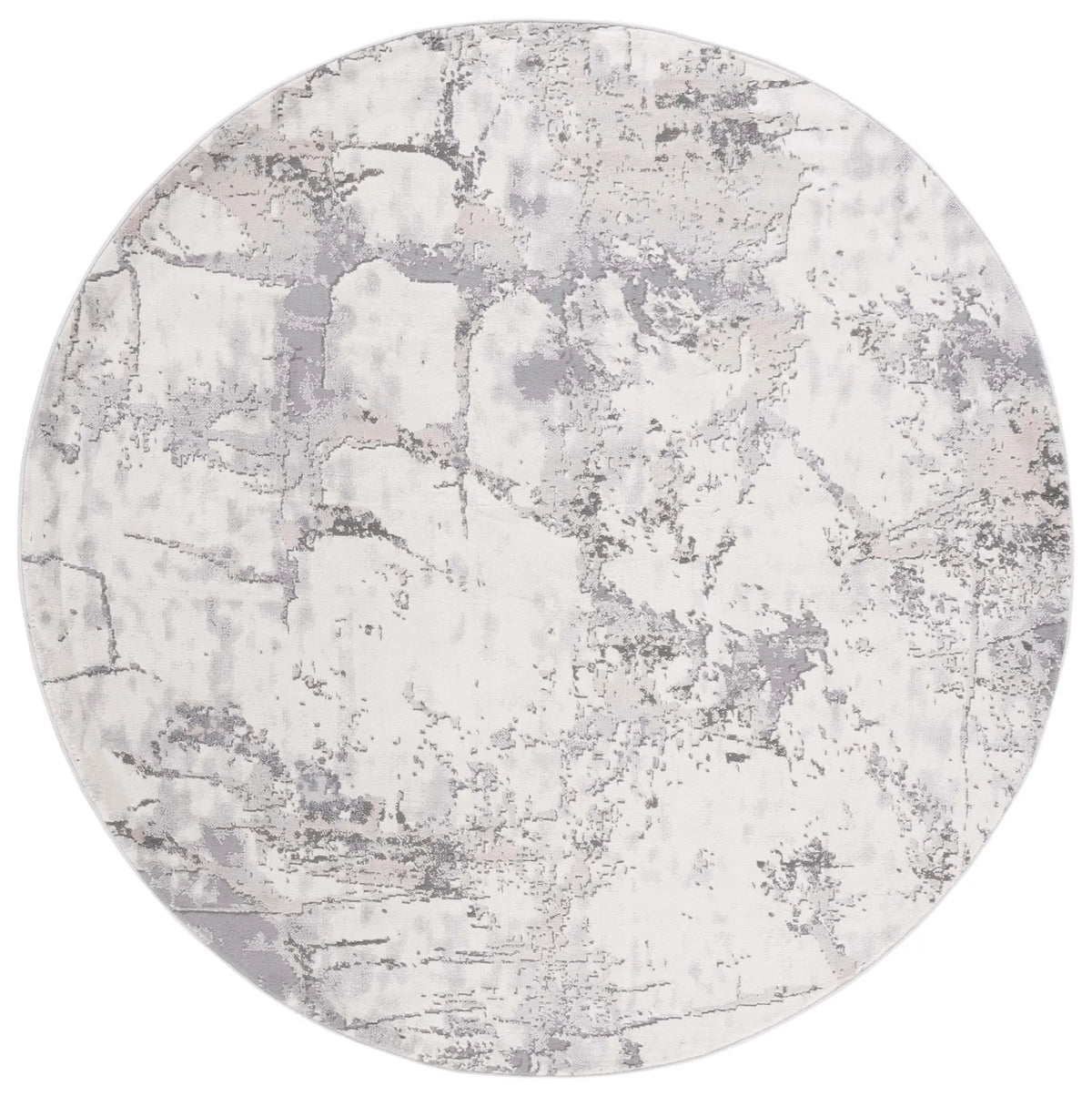 Safavieh Eternal 6'-7" x 6'-7" Rug in Ivory / Grey