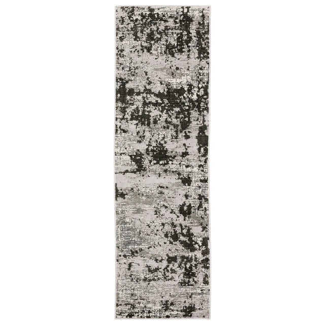 Oriental Weavers Sphinx Caravan 4153Q Grey/ Black Rugs - runner