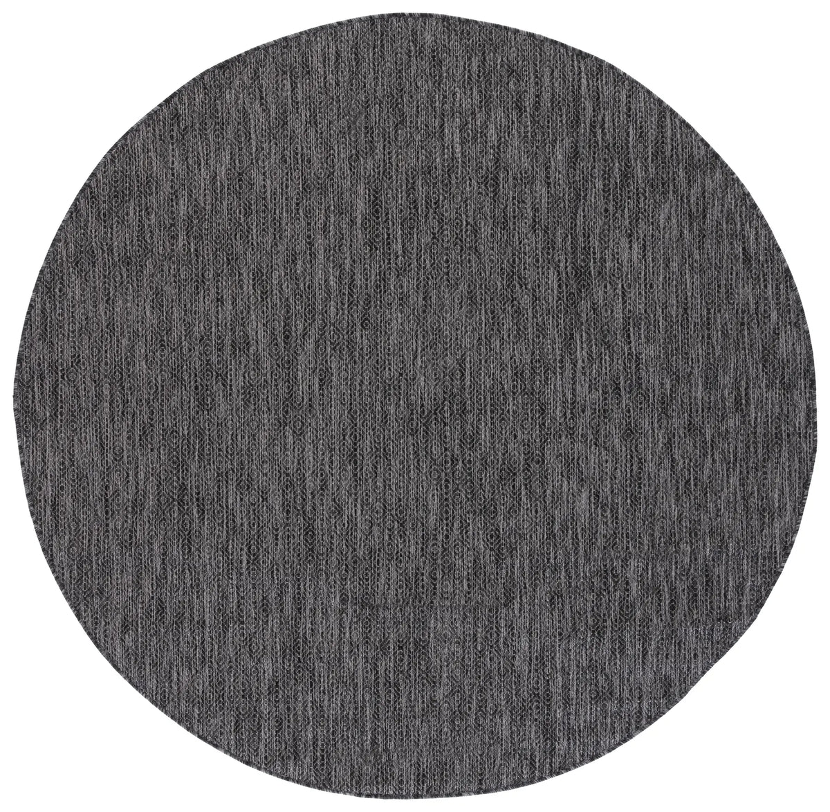 Safavieh Courtyard 6'-7" x 6'-7" Rug in Black / Grey