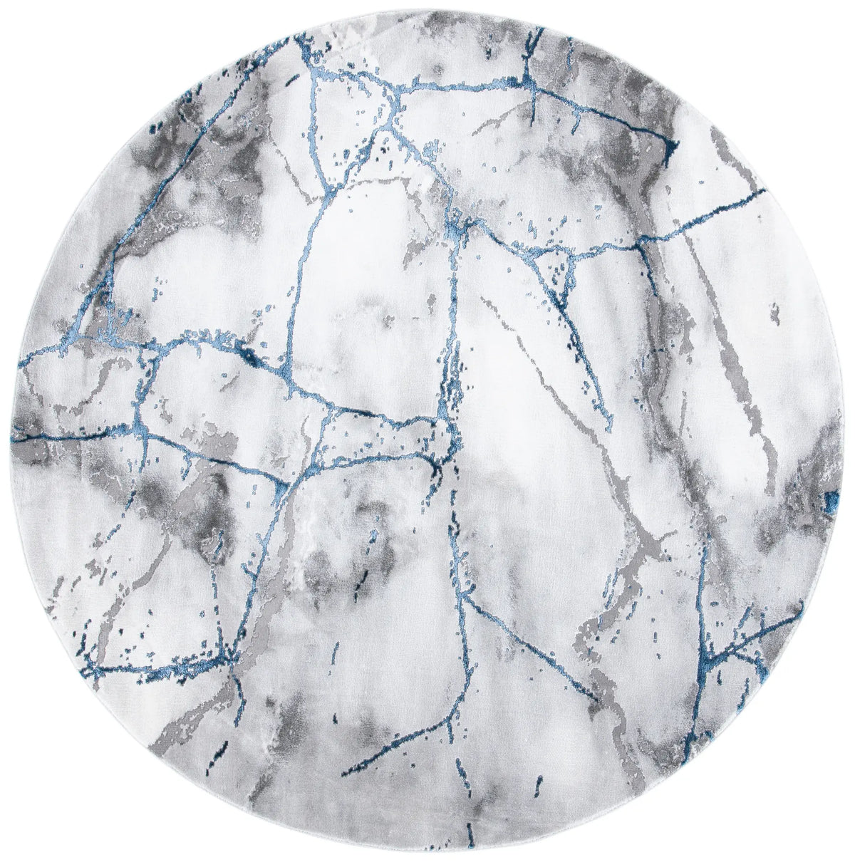 Safavieh Craft 10'-0" x 10'-0" Rug in Ivory Grey / Blue