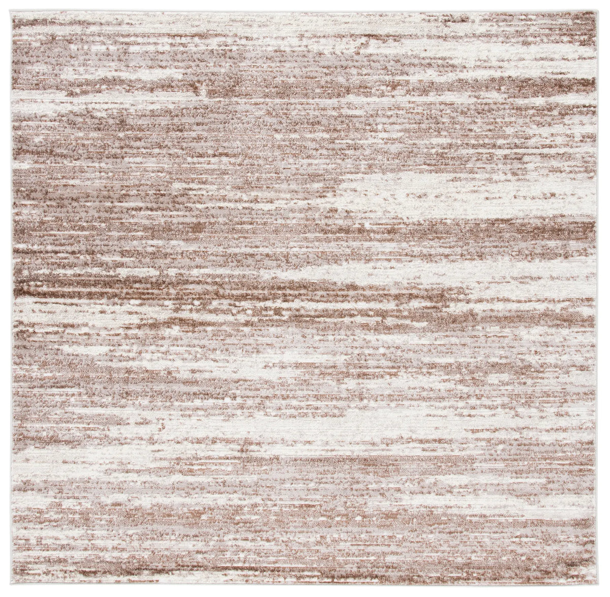 Safavieh Skyler 6'-7" x 6'-7" Rug in Brown / Ivory