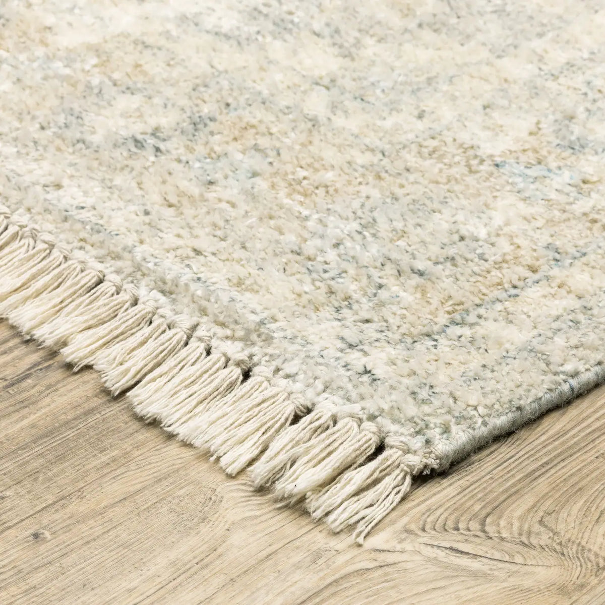 Oriental Weavers Sphinx Malabar 45303 Beige/ Grey Rugs - corner detail