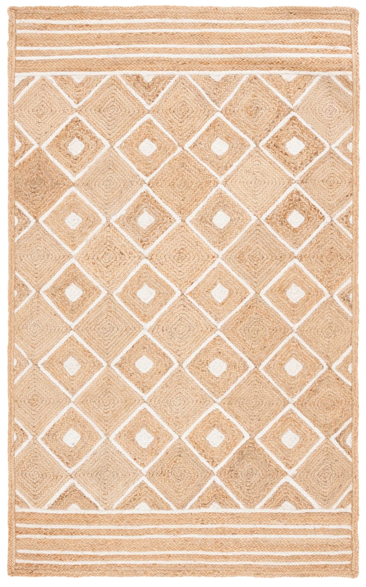 Safavieh Natural Fiber 4'-0" x 6'-0" Rug in Natural / Ivory