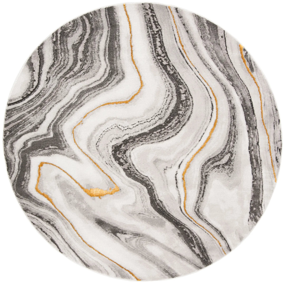 Safavieh Craft 10'-0" x 10'-0" Rug in Grey / Gold