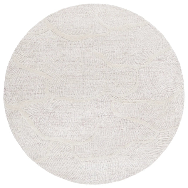 Safavieh Pine 6'-0" x 6'-0" Rug in Pink / Ivory