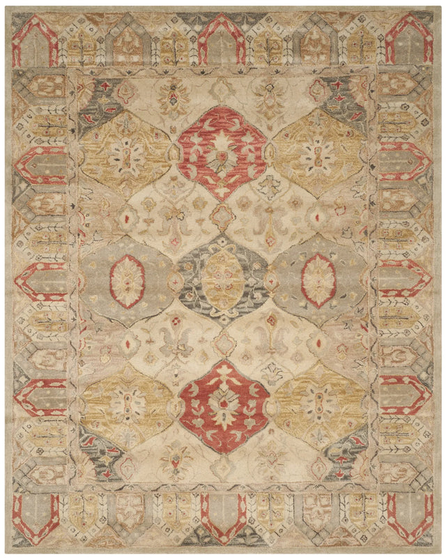 Safavieh Antiquity 9'-6" x 13'-6" Rug in Beige / Multi