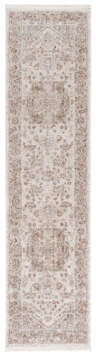 Safavieh Kendal 2'-0" x 8'-0" Rug in Ivory / Beige Grey