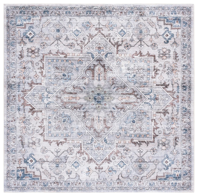 Safavieh Montana 6'-0" x 6'-0" Rug in Grey / Blue