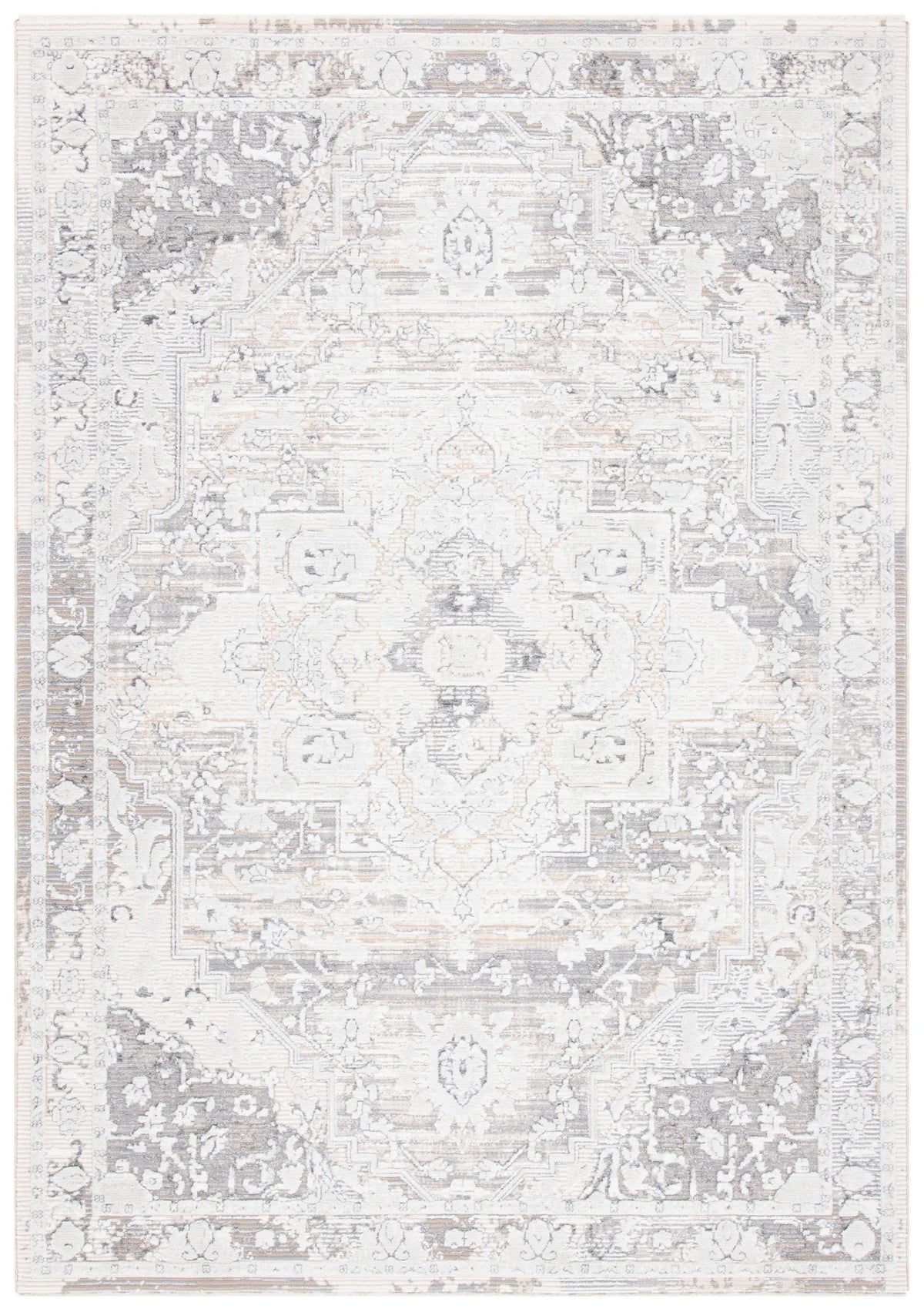 Safavieh Martha Stewart Sabrina 4'-0" x 6'-0" Rug in Grey / Beige