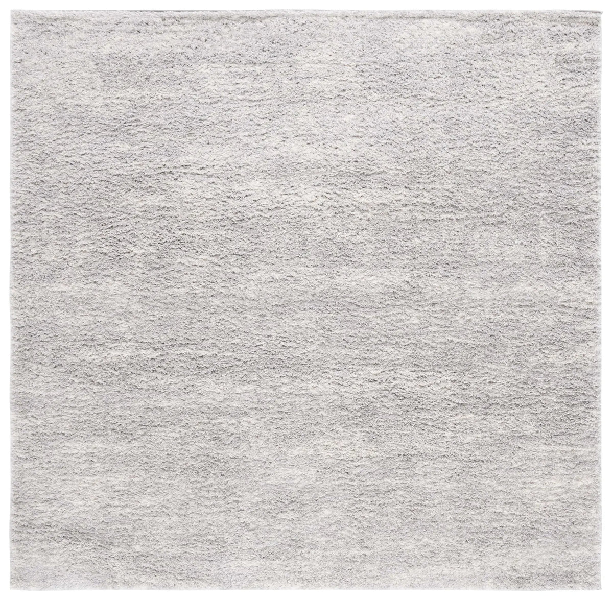 Safavieh Berber Shag 8'-0" x 8'-0" Rug in Grey / Ivory