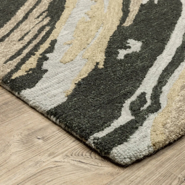Oriental Weavers Sphinx Kipton KIP05 Gold Rugs - corner detail