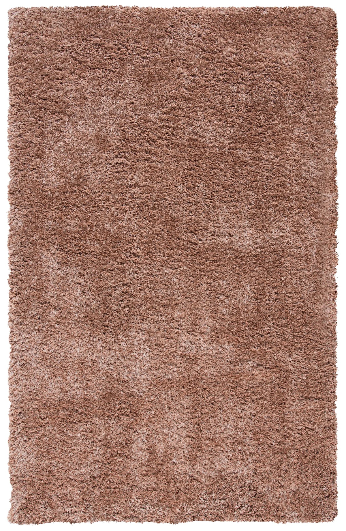 Safavieh Shag 4'-0" x 6'-0" Rug in Dark Beig