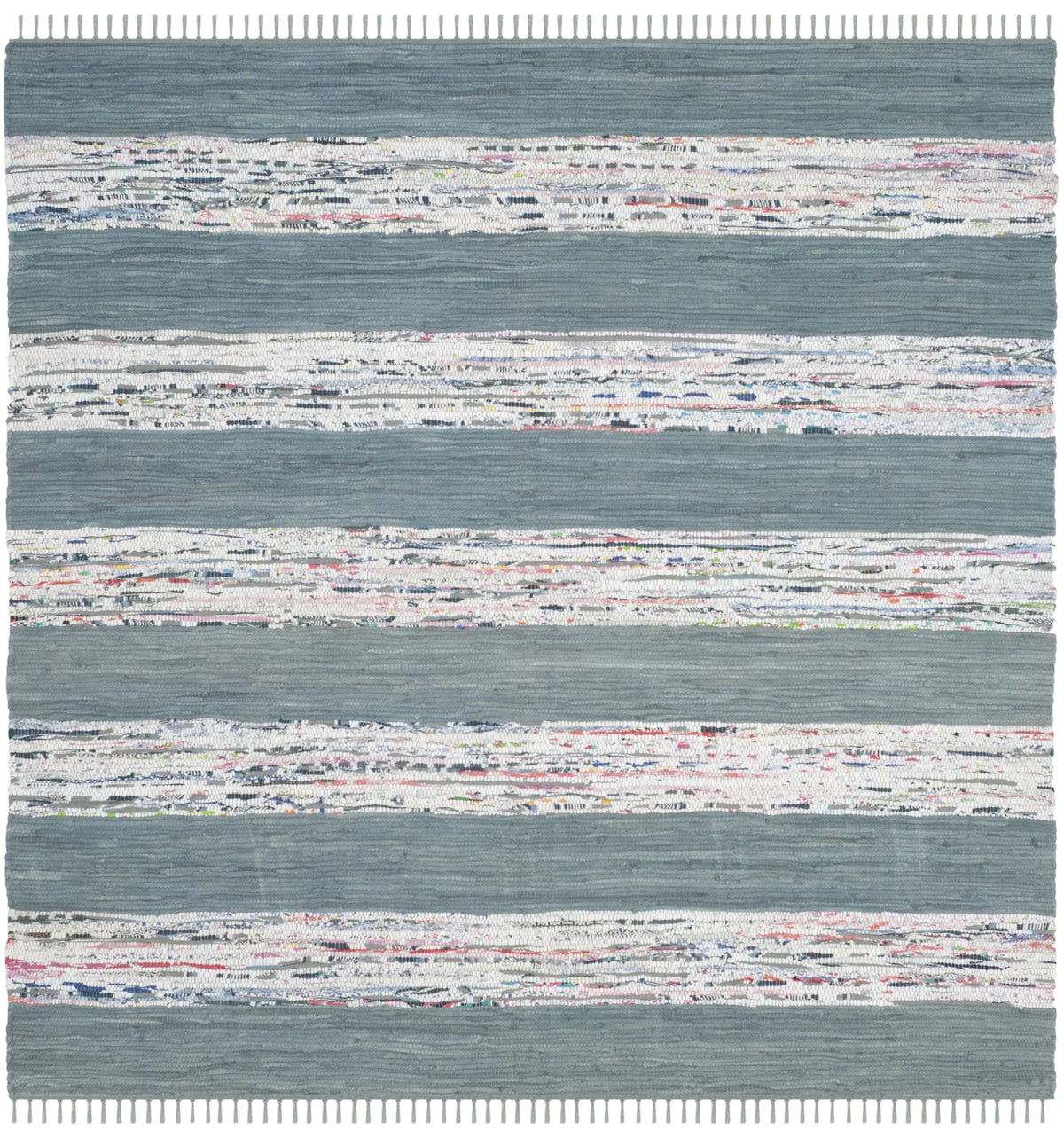 Safavieh Montauk 6'-0" x 6'-0" Rug in Ivory / Grey