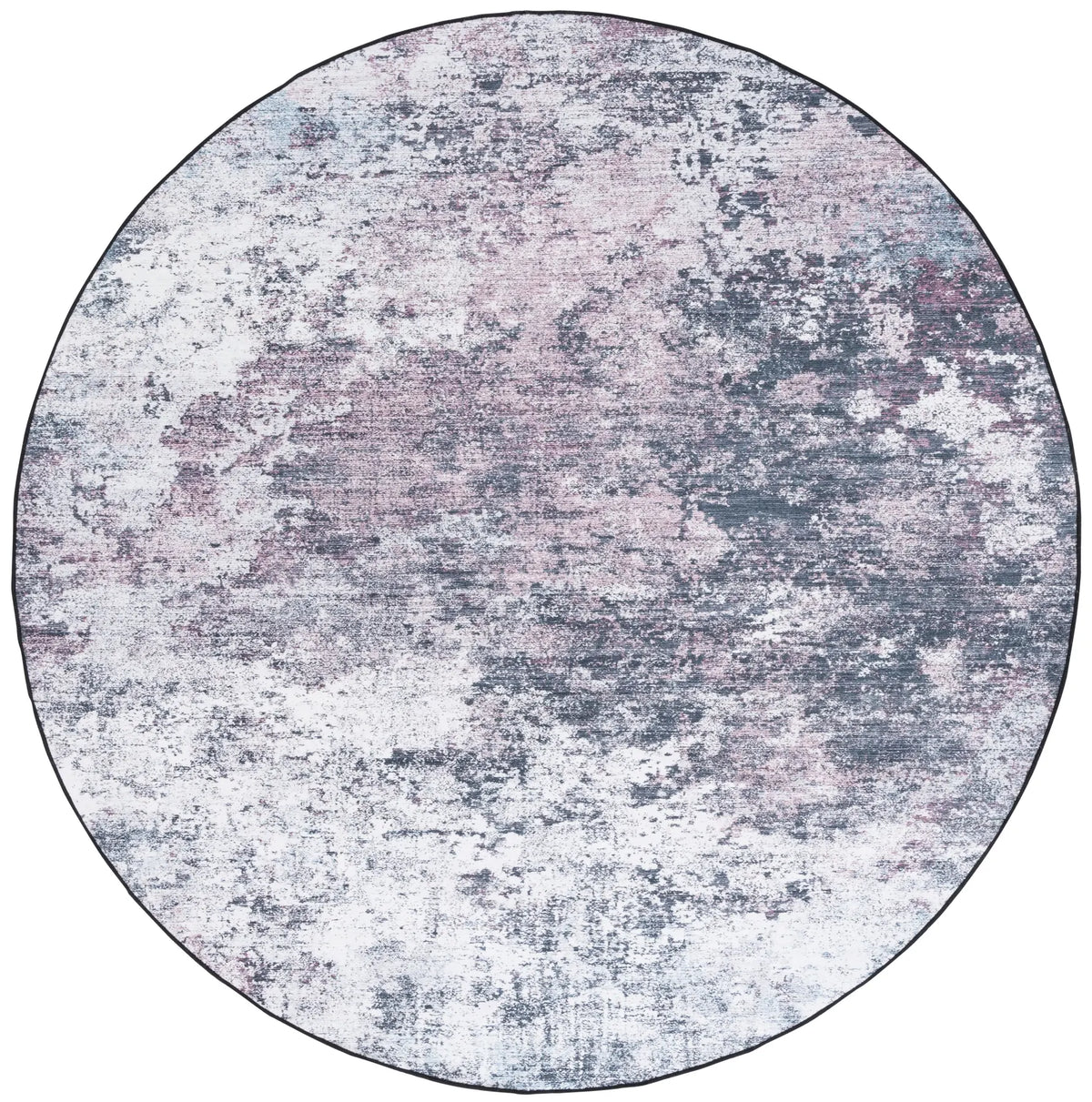Safavieh Malibu 6'-0" x 6'-0" Rug in Plum / Black