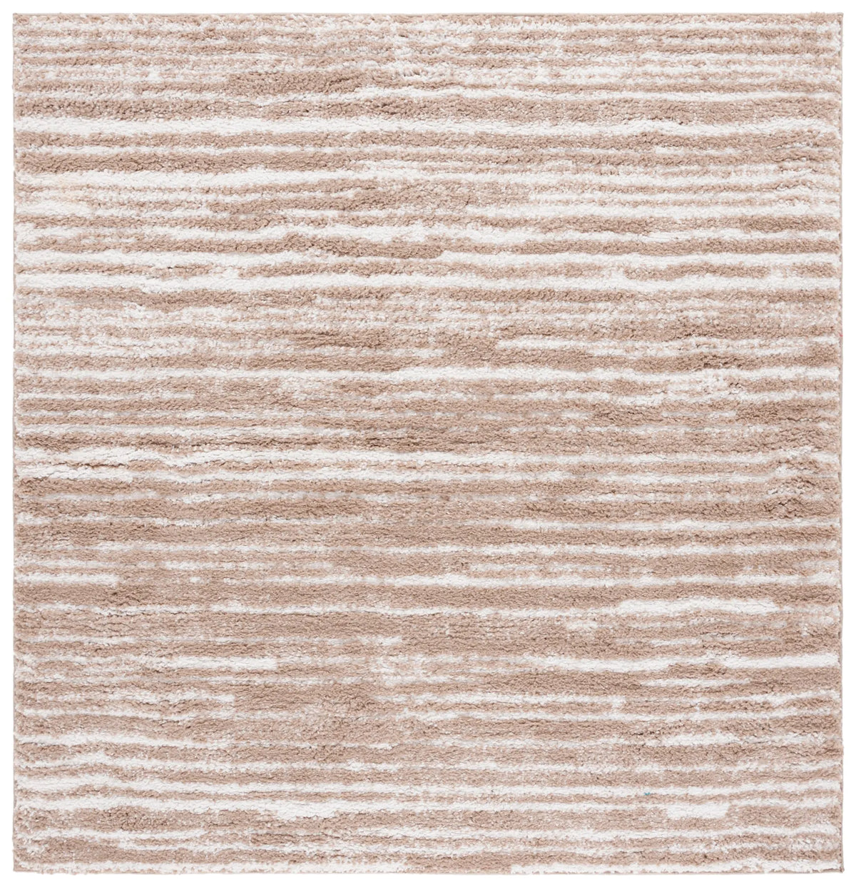 Safavieh Rumi Shag 6'-7" x 6'-7" Rug in Ivory / Beige