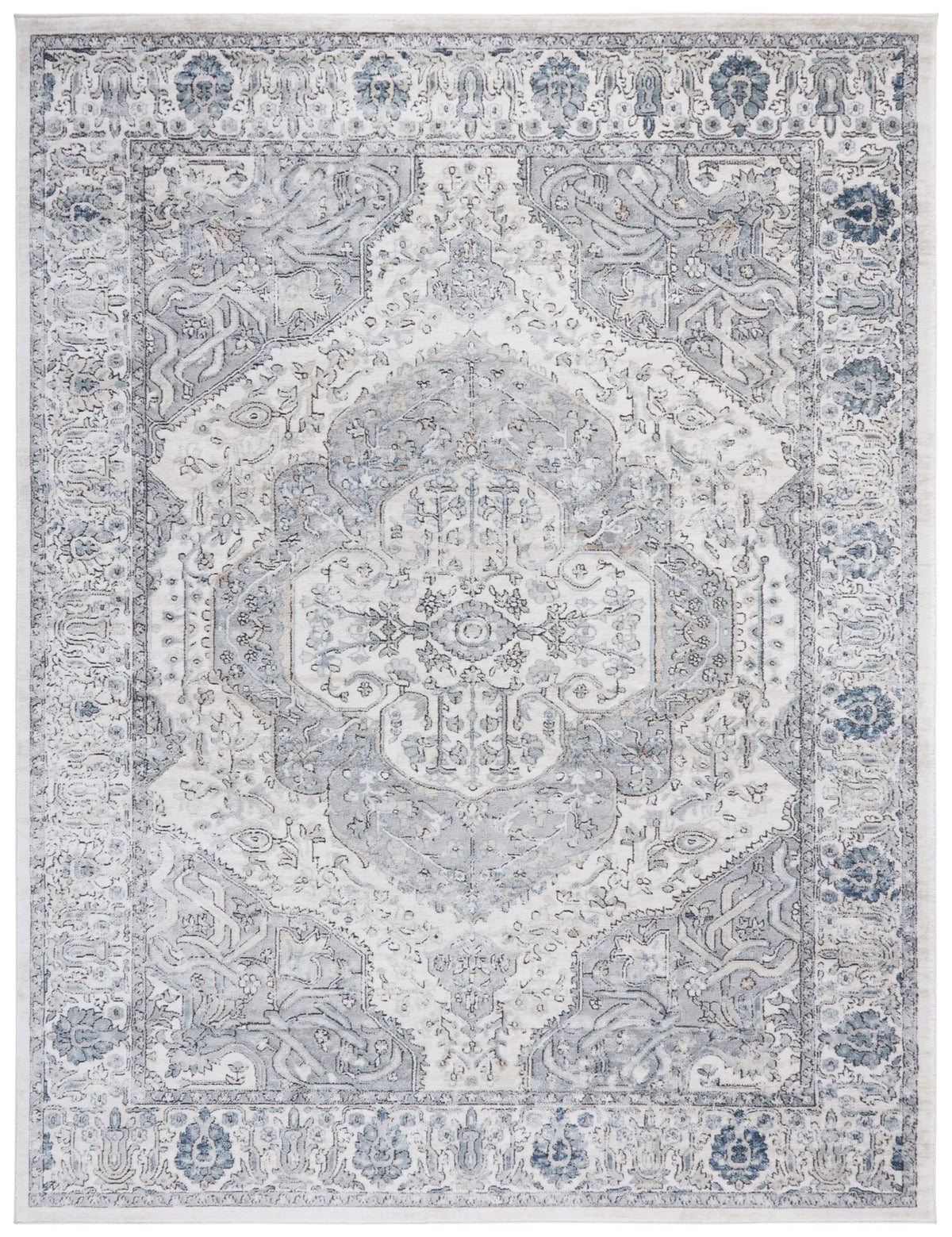 Safavieh Oregon 800 10'-0" x 14'-0" Rug in Ivory / Grey