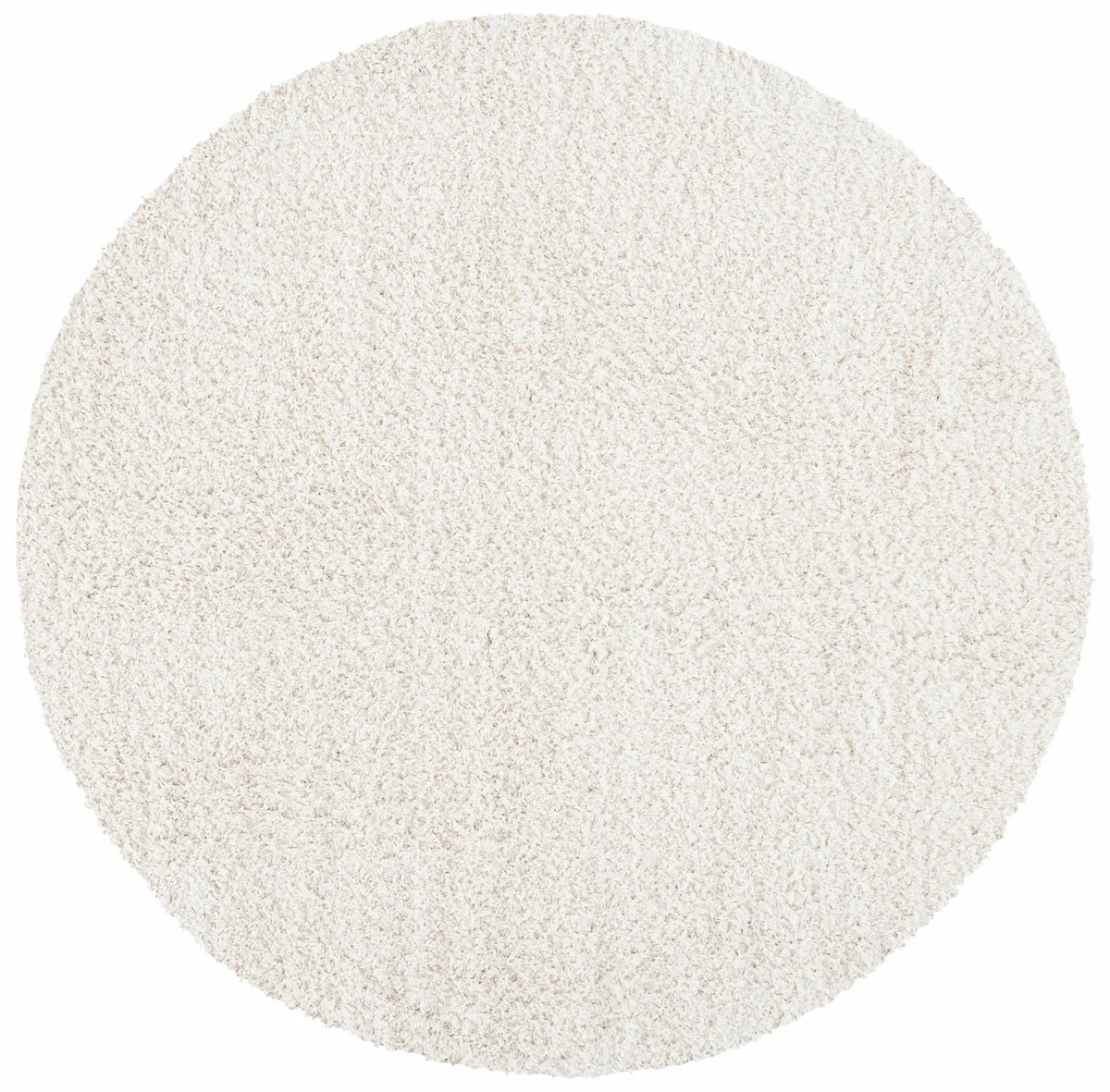 Safavieh Venus Shag 500 5'-3" x 5'-3" Rug in Ivory