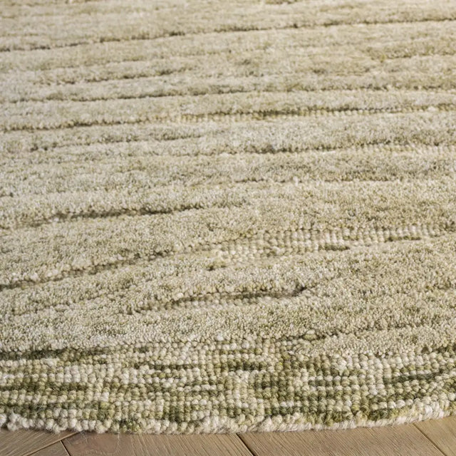 Safavieh Abstract 6'-0" x 6'-0" Rug in Green / Ivory