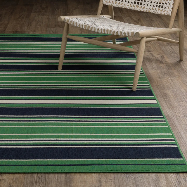 Oriental Weavers Sphinx Havana HAV05 Navy Rugs - angle/detail