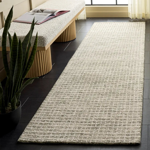 Safavieh Metro 2'-3" x 8'-0" Rug in Sage / Beige