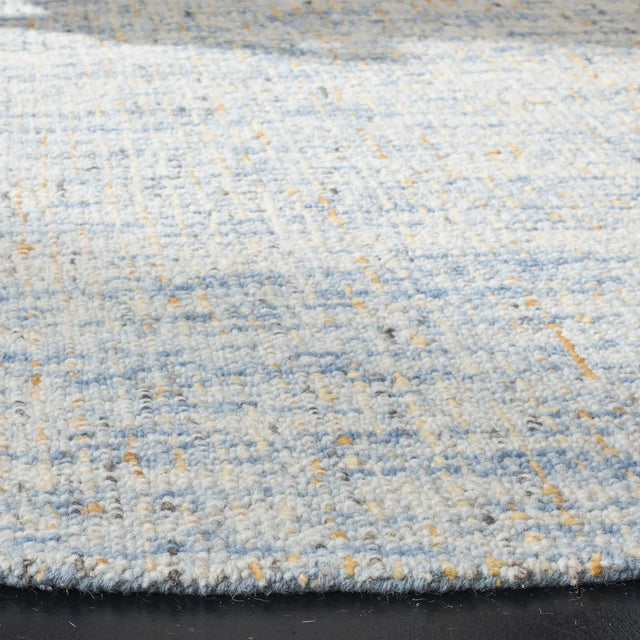 Safavieh Abstract 6'-0" x 6'-0" Rug in Dark Blue / Rust